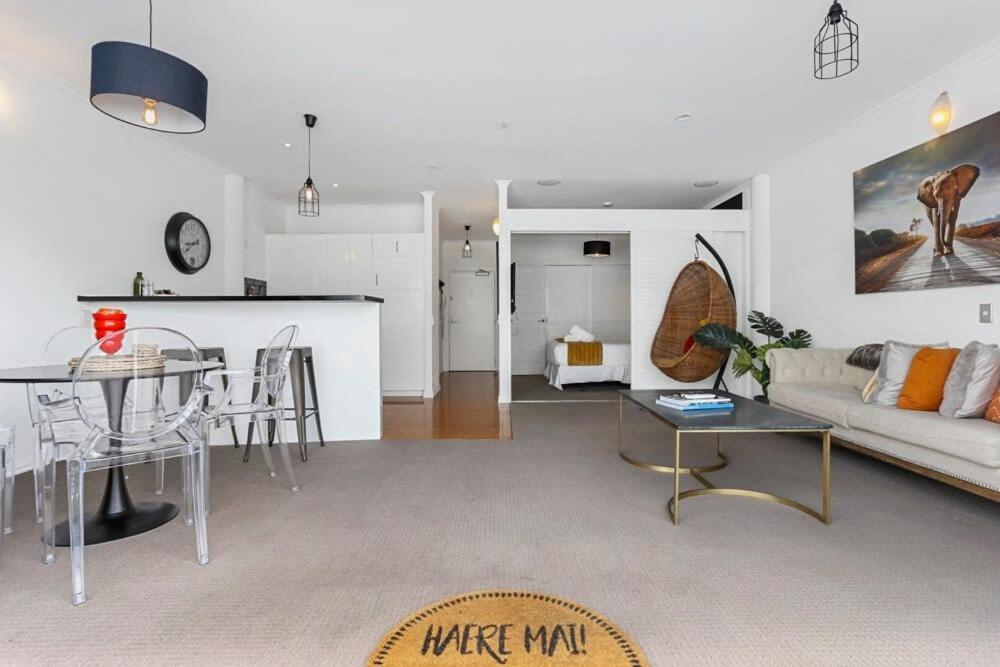 Funky One Bedroom Apartment On Princes Wharf Auckland Luaran gambar